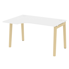 Onix Wood Стол эргономичный левый 1380*980*750 (720/460)